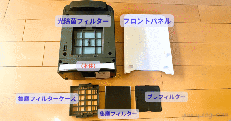 ブルーデオS型掃除メンテナンス方法